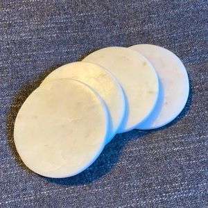 West Elm Marble Coasters
